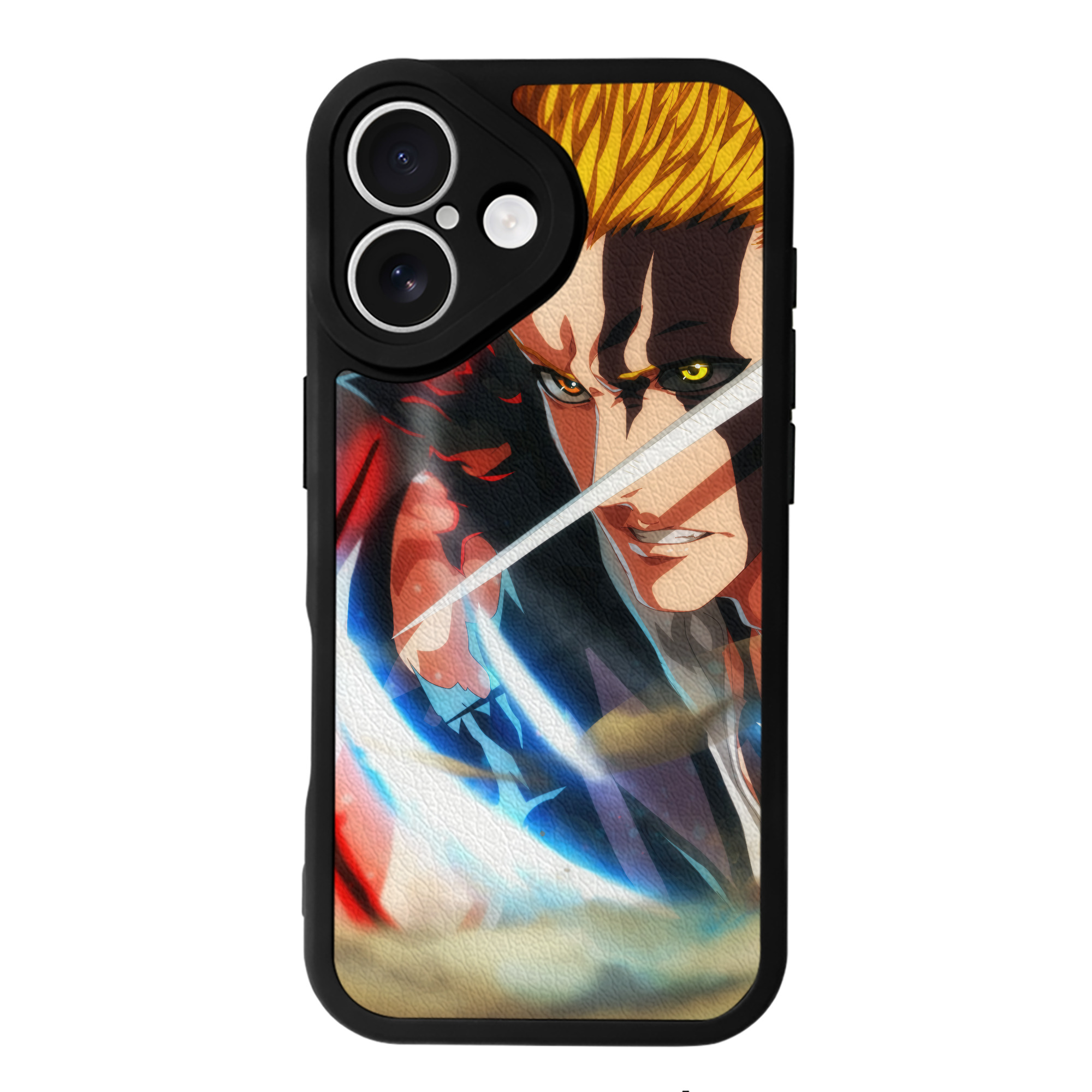 （画像用） ブリーチ BLEACH 【iPhone 16シリーズ対応】シリコンスマホケース（レザー調） 材質：シリコン